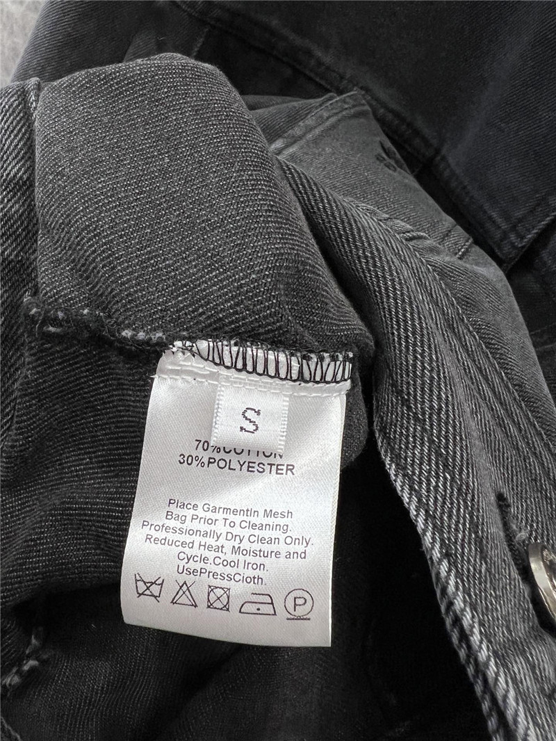 D10r lapel denim jacket