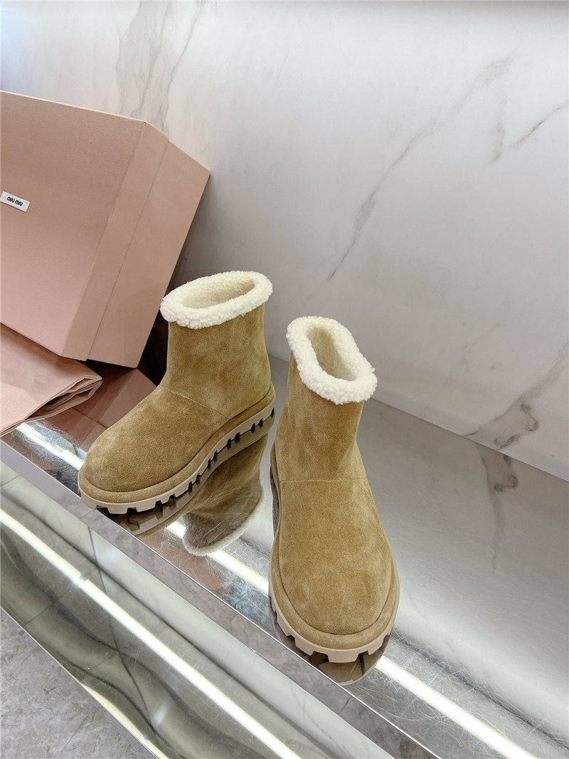 Miu Miu Snow Boots