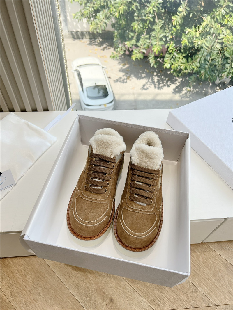 Pra*a lace-up winter platform sneakers on sale