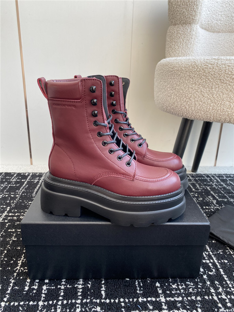 A1exa*der wang burgundy platform boots