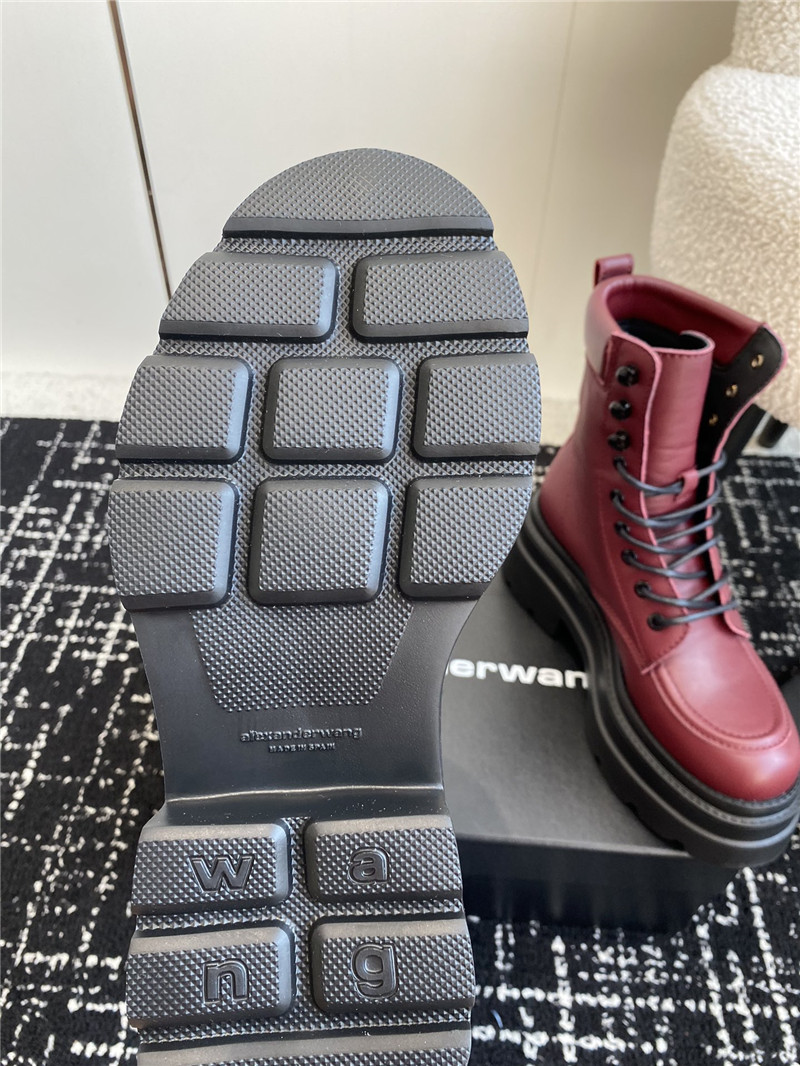 A1exa*der wang burgundy platform boots