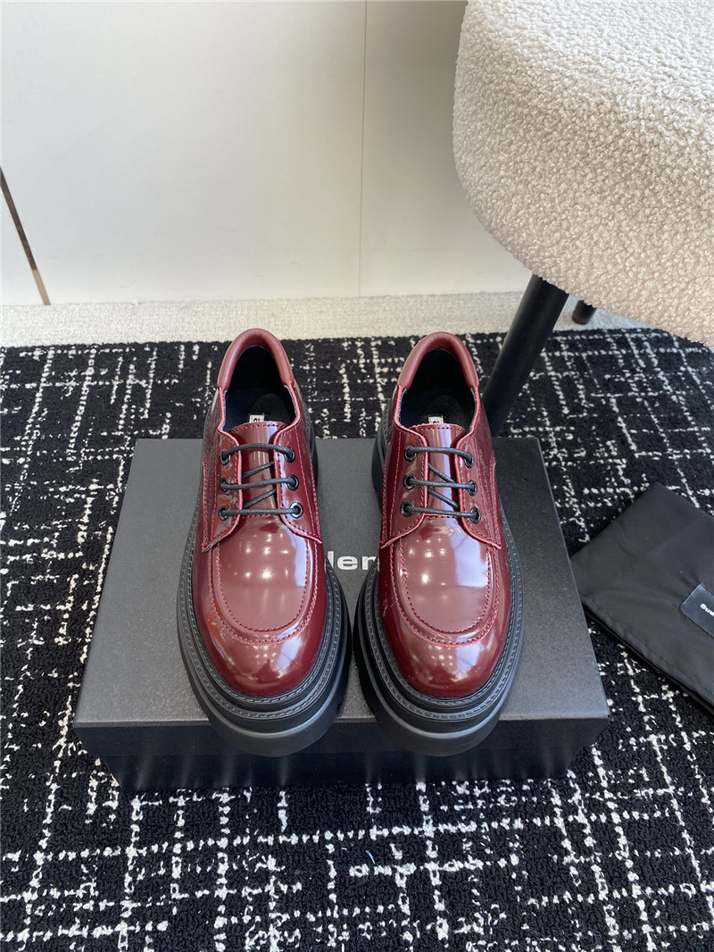 A1exa*der wang atlas derby pure burgundy