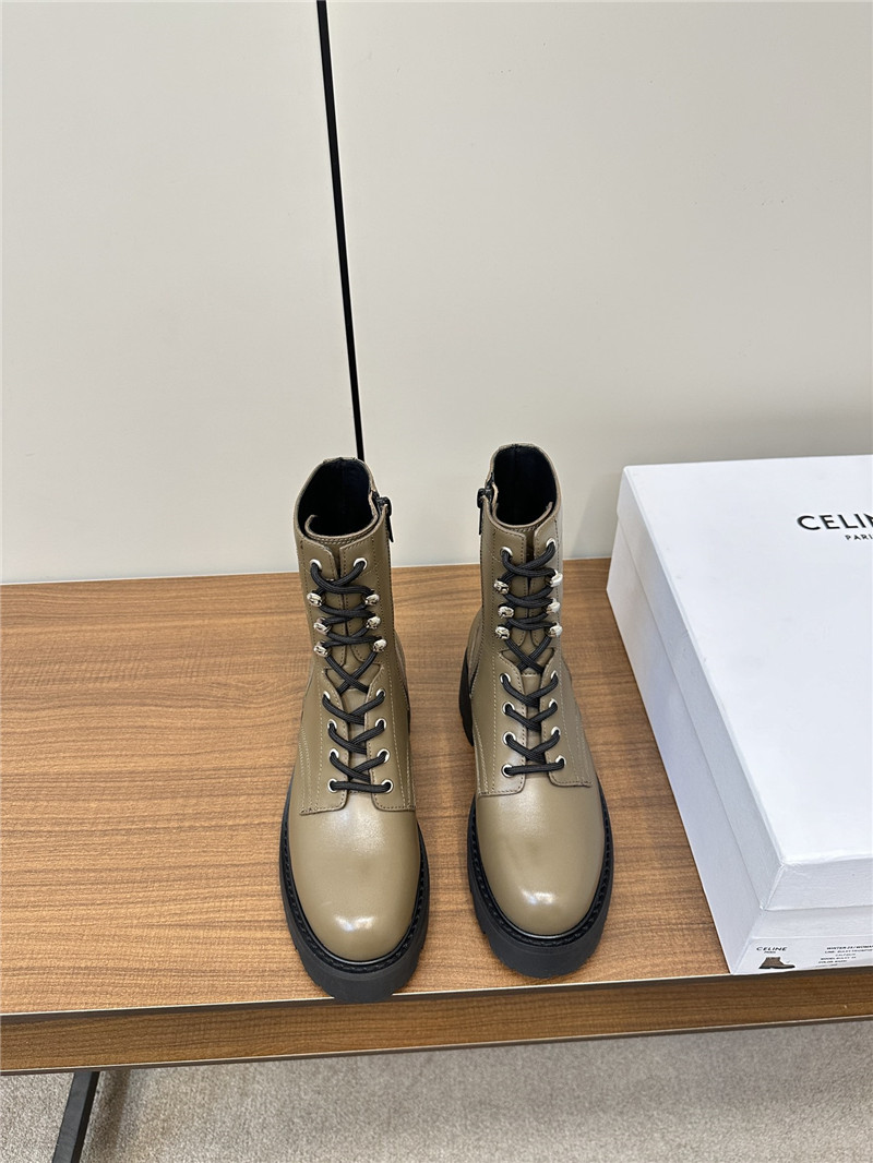 Ce1i*e triomphe rangers calfskin boots