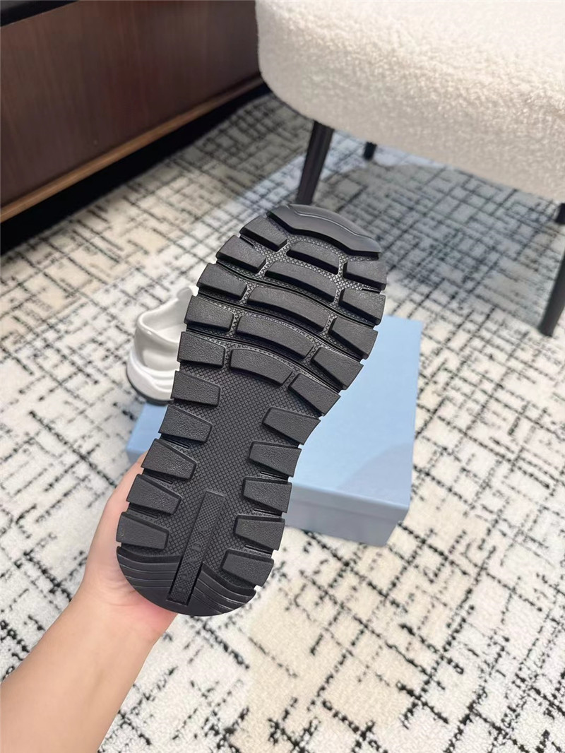 Pra*a prax 01 leather sneakers white gray