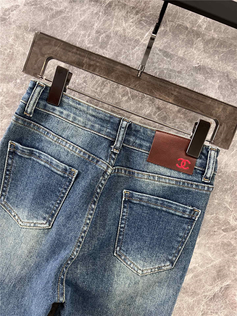 Ch**el bootcut jeans