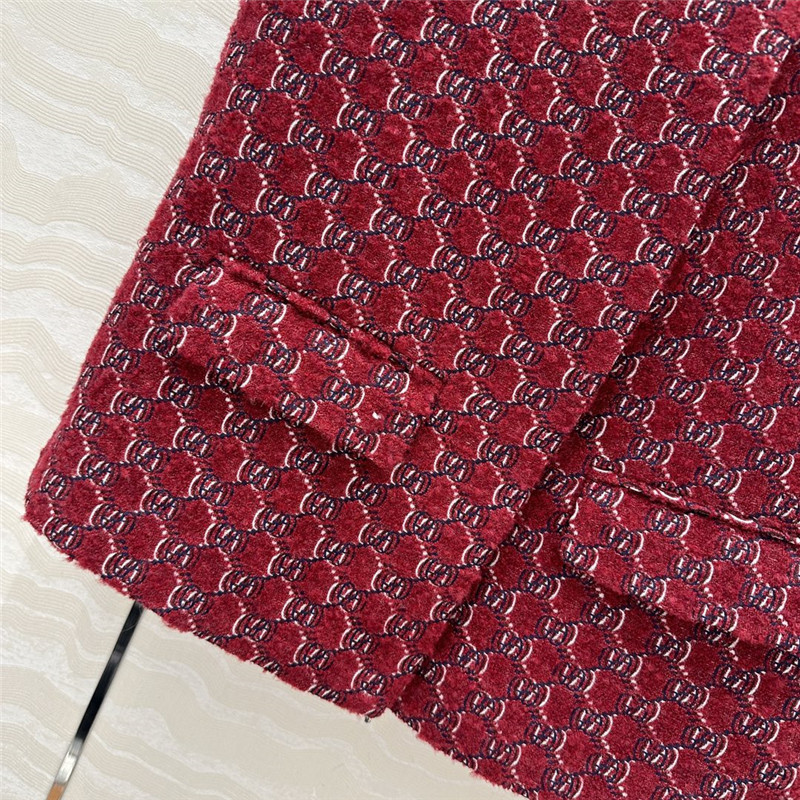 Gvc*1 wool tweed vest coat