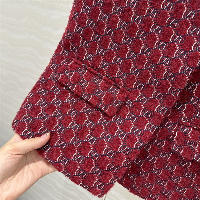 Gvc*1 wool tweed vest coat