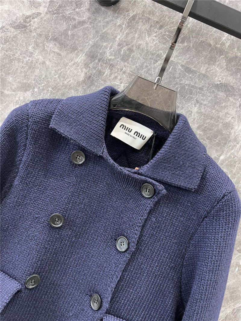 M1um1u wool oversized coat