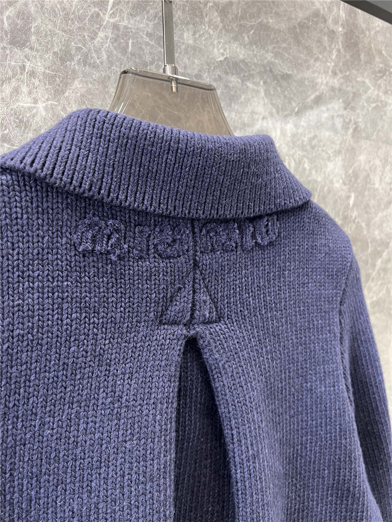 M1um1u wool oversized coat