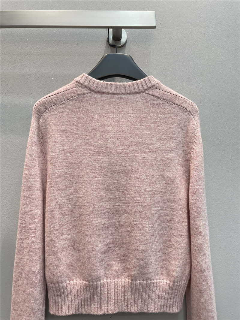 Ce1i*e shetland wool cardigan in pink