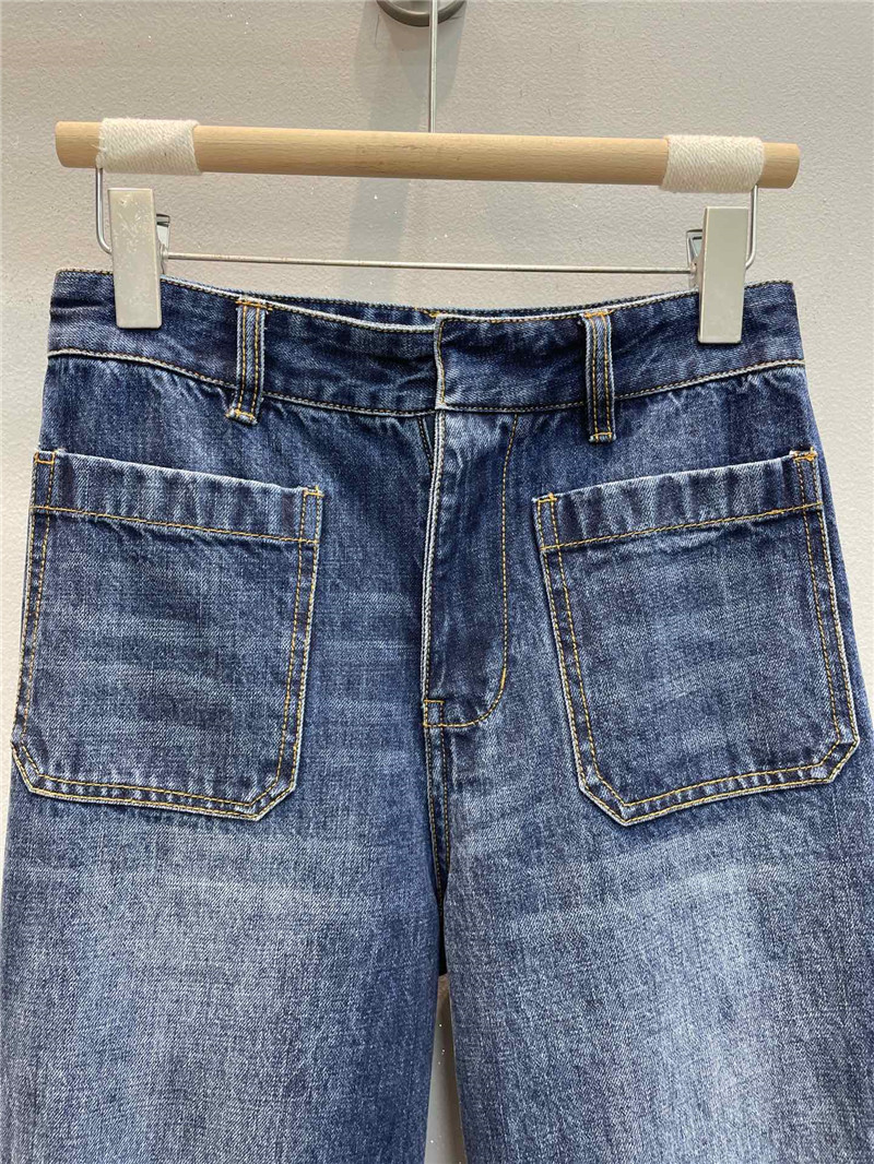 D10r raw edge jeans