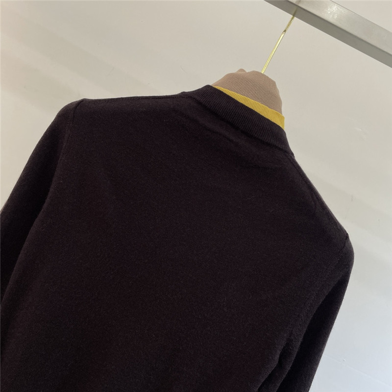 F**di half turtleneck top