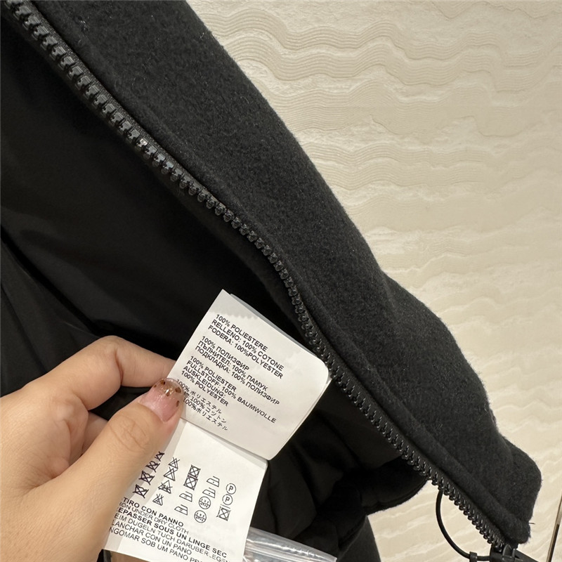 M1um1u woolen cotton coat