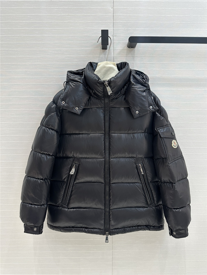 Moncler Maya Down Black Padded Puffer Jacket