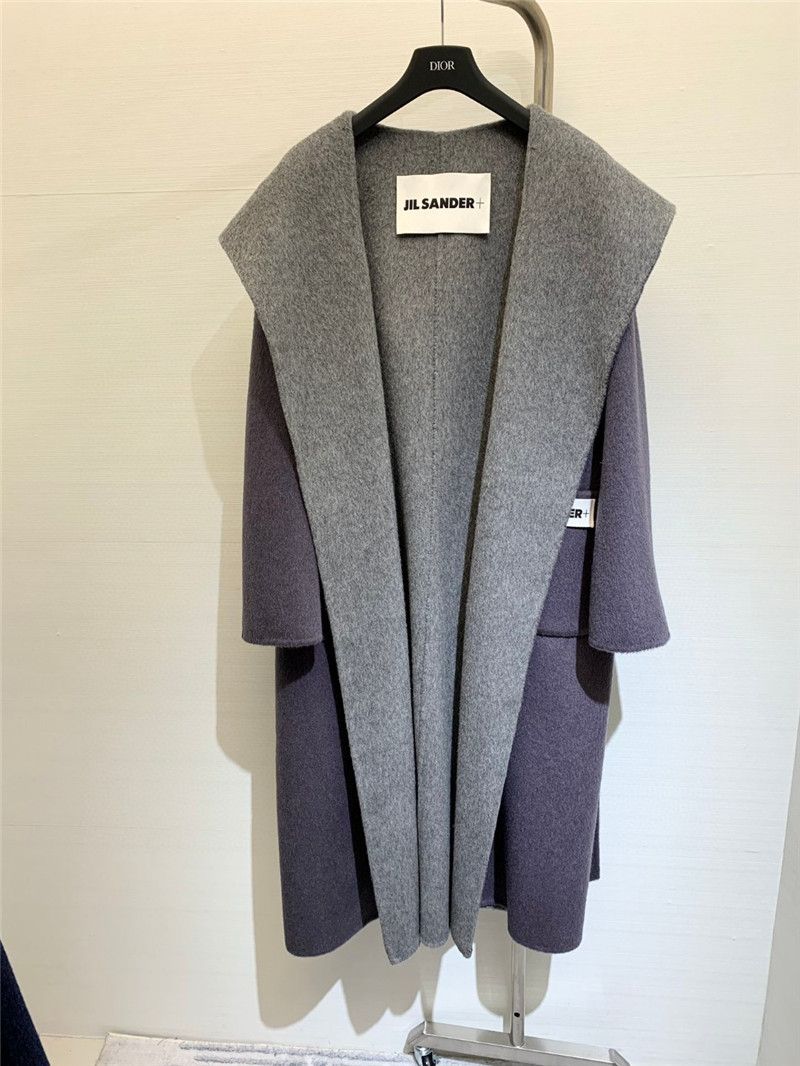 jil sander wool coat