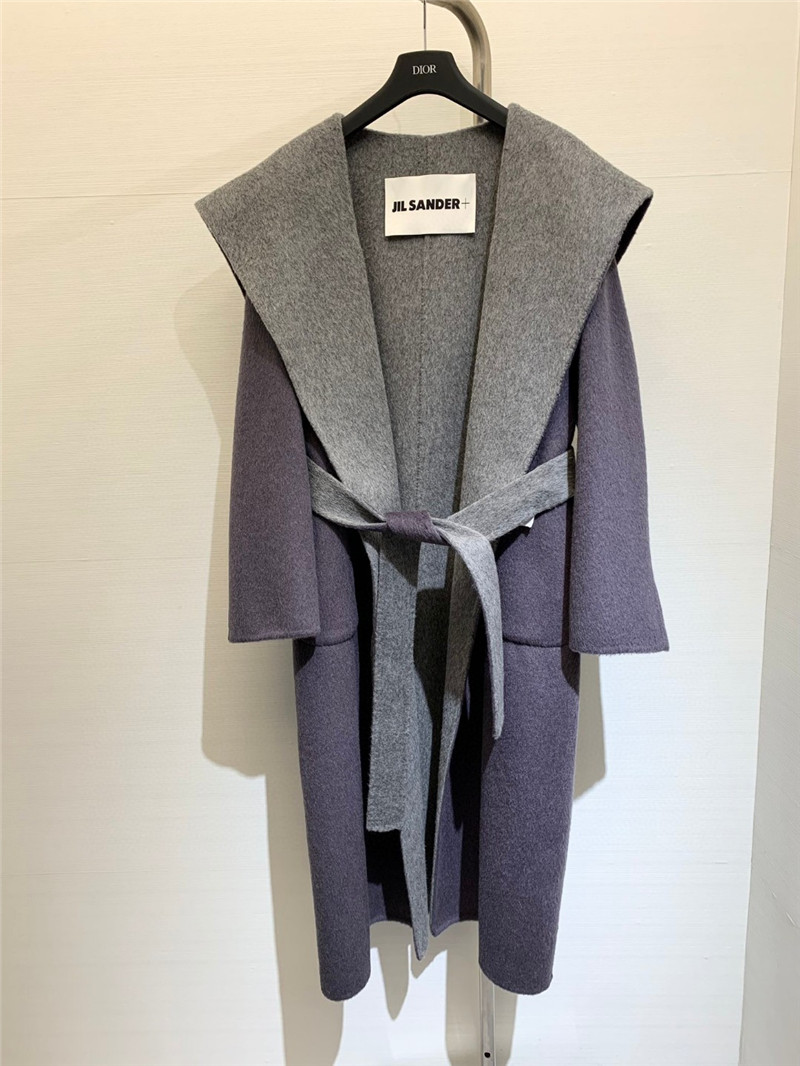 jil sander wool coat