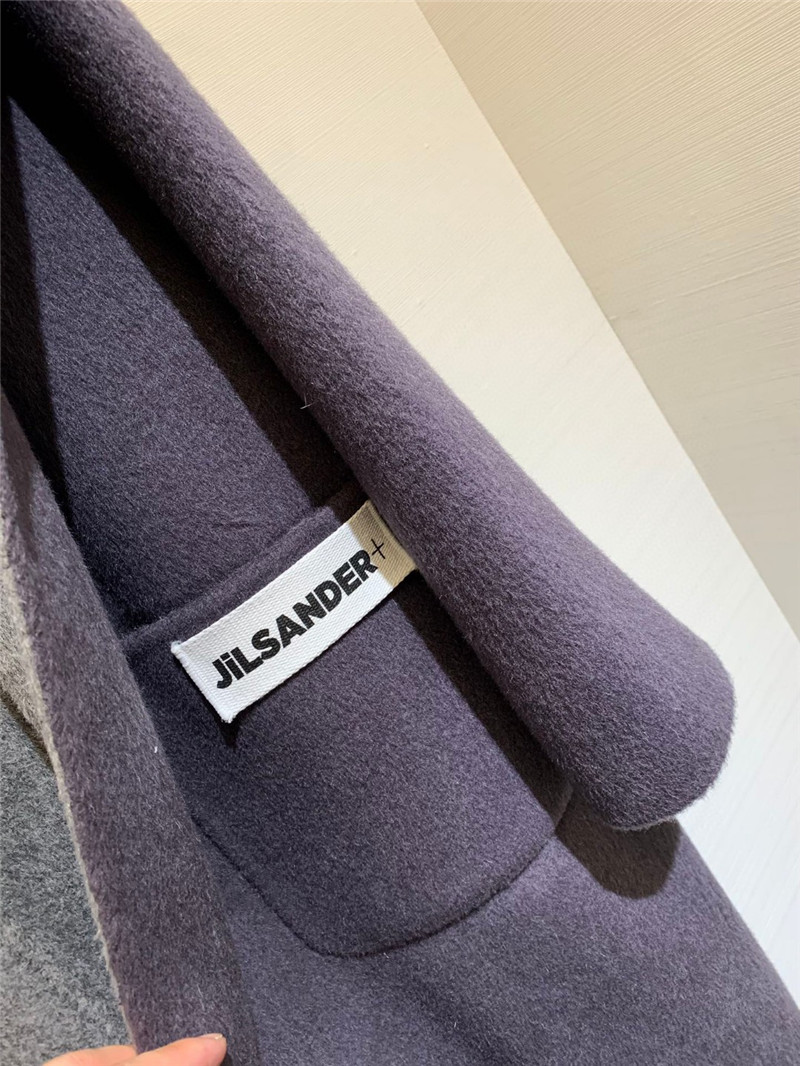 jil sander wool coat