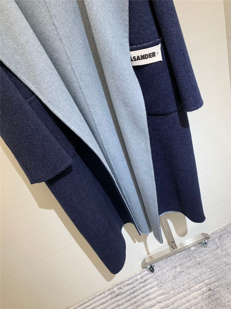 jil sander wool coat