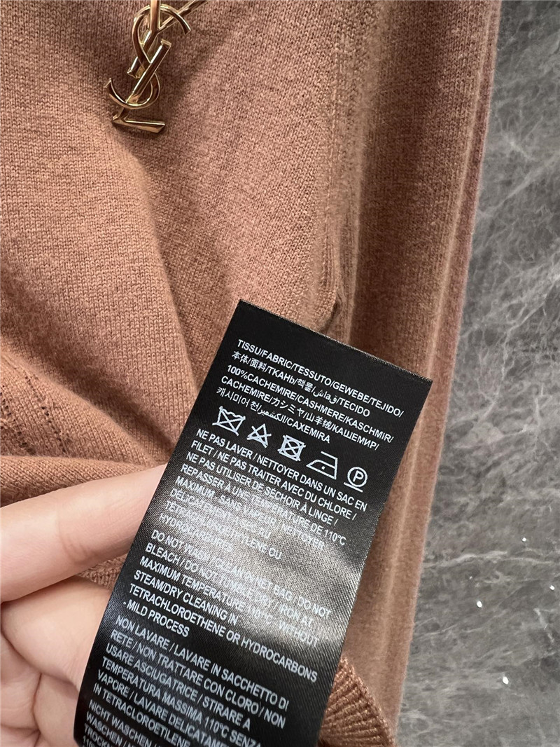 Y51 openwork cashmere sweater beige