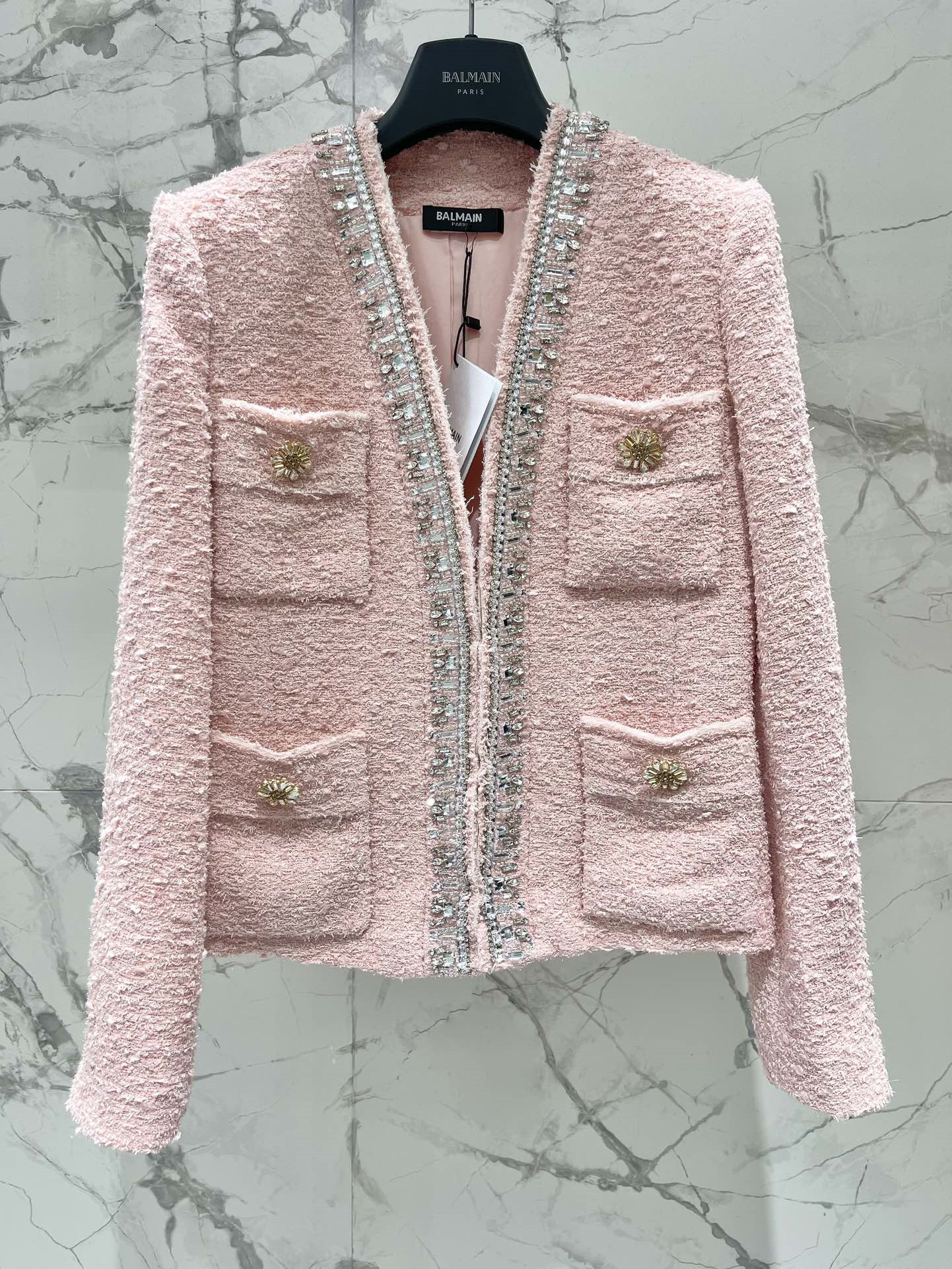 Balmain slim-fit jacket