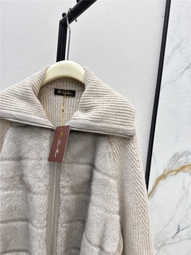 L0r0 P1ana patchwork down jacket