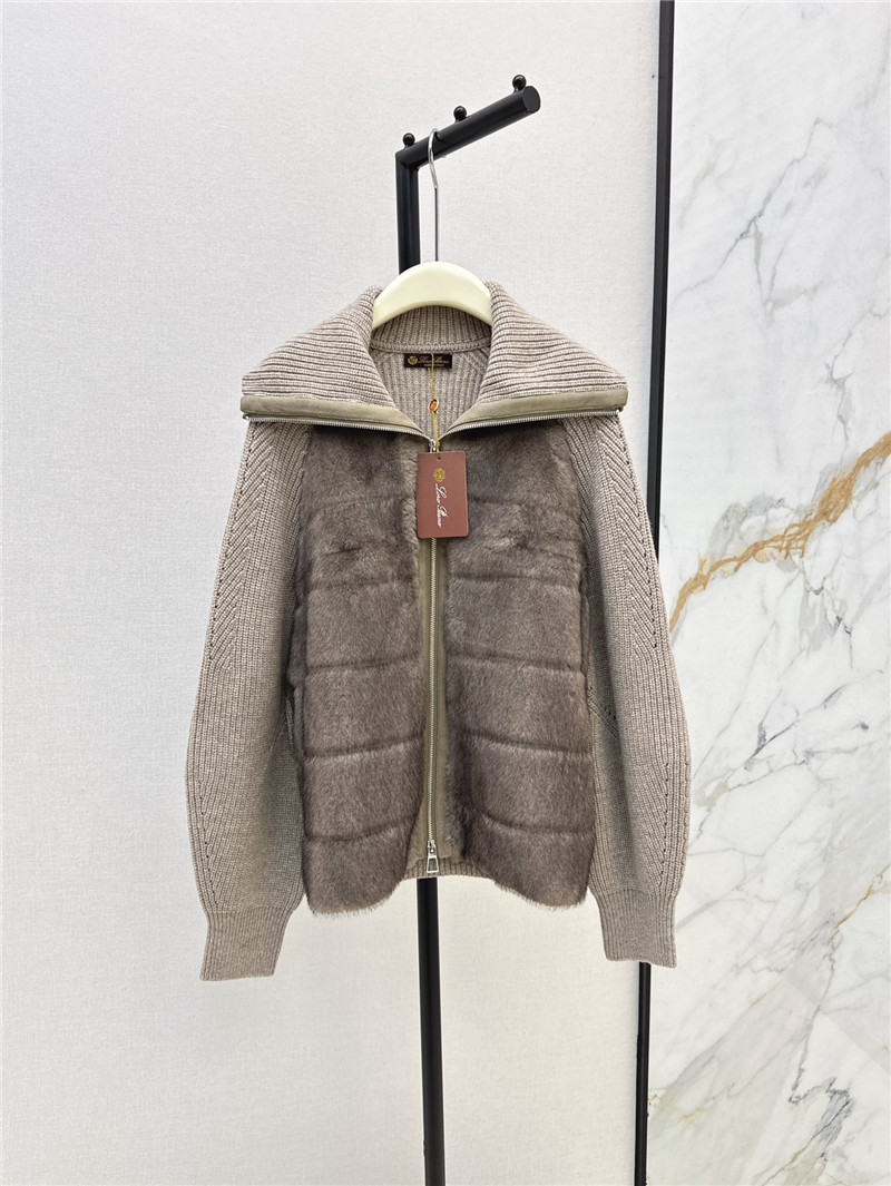 L0r0 P1ana patchwork down jacket