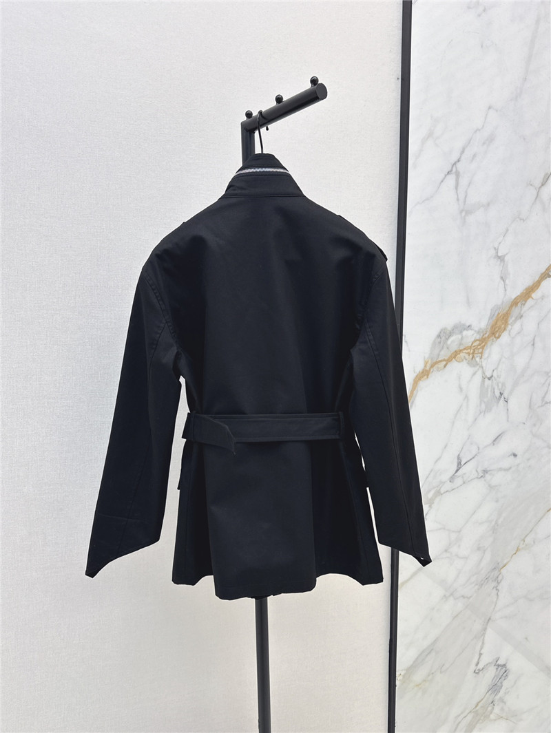 a1exa*der Mcqv*en stand collar trench coat