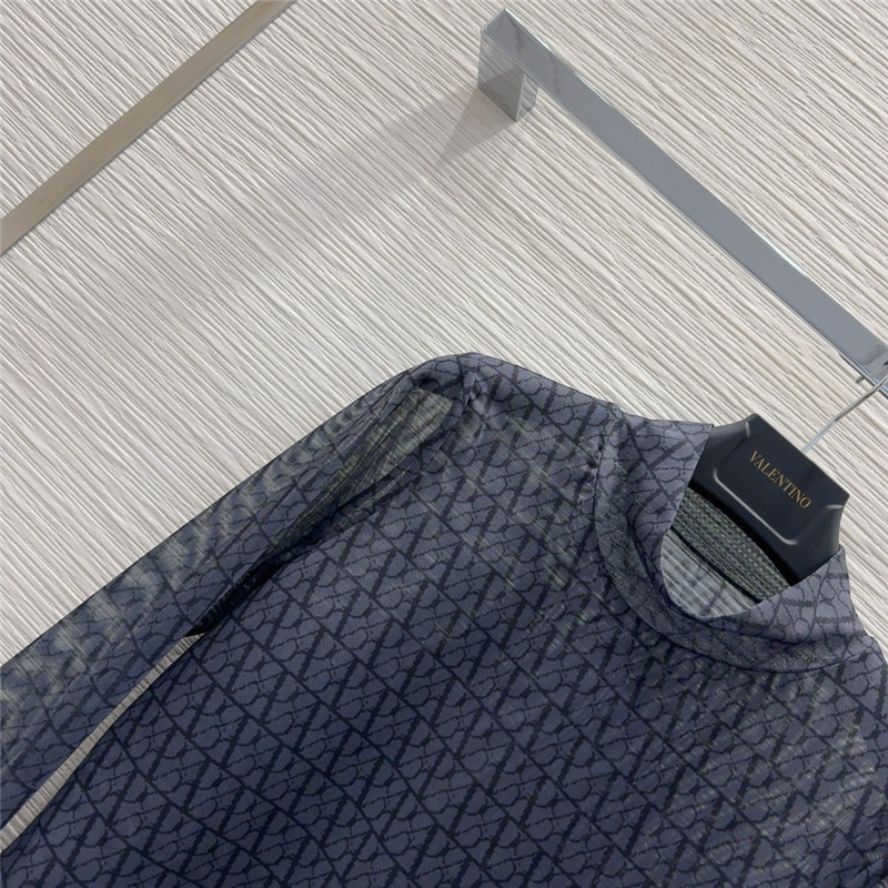 Va1e*ntin0 mesh bottoming shirt