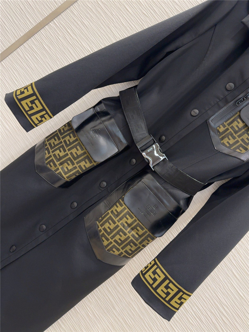 F**di casual long coat