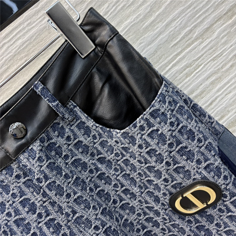 D10r wide-leg denim pants