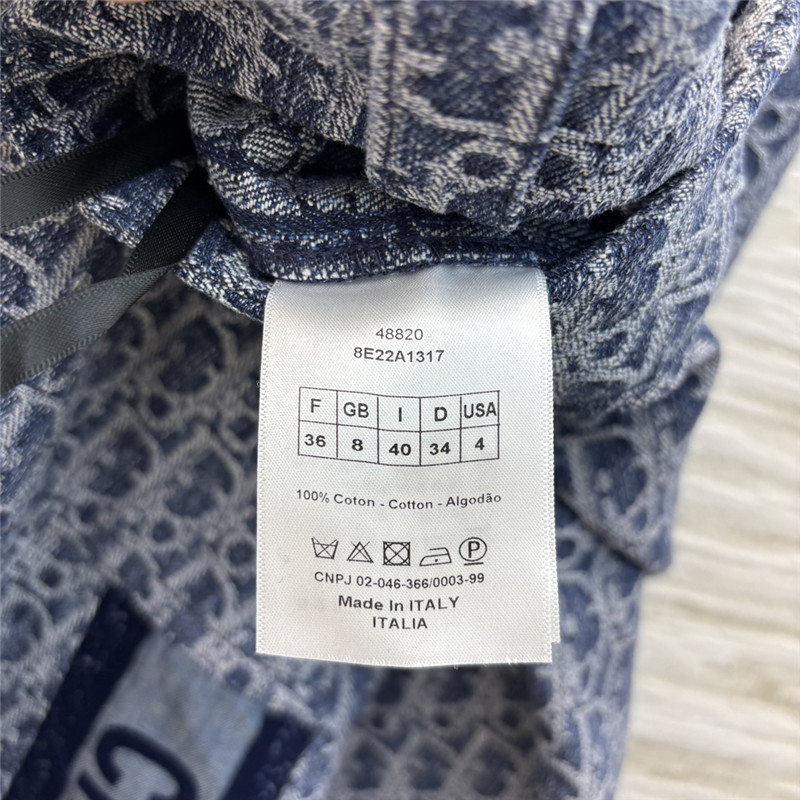 D10r denim long skirt