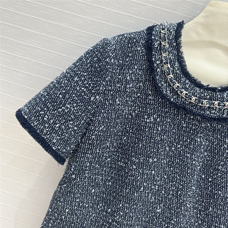 Balmain denim blue dress