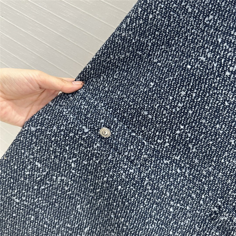 Balmain denim blue dress