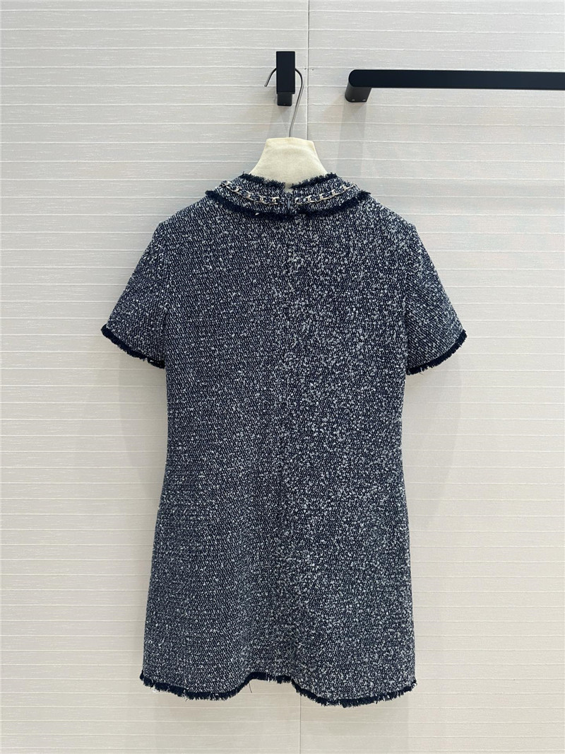 Balmain denim blue dress