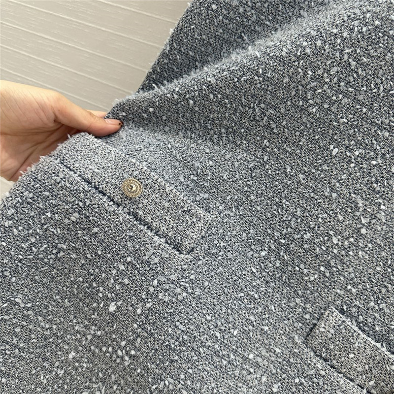 Balmain denim blue dress