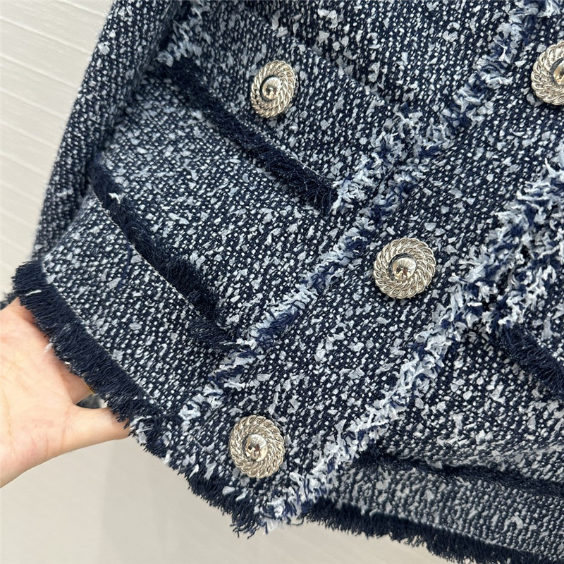 Balmain denim blue jacket