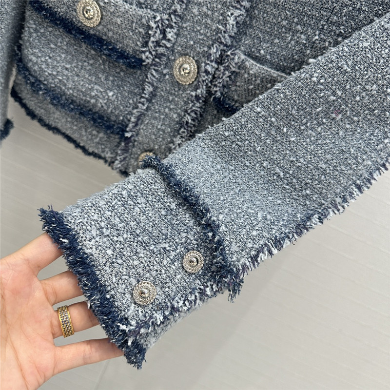 Balmain denim blue jacket