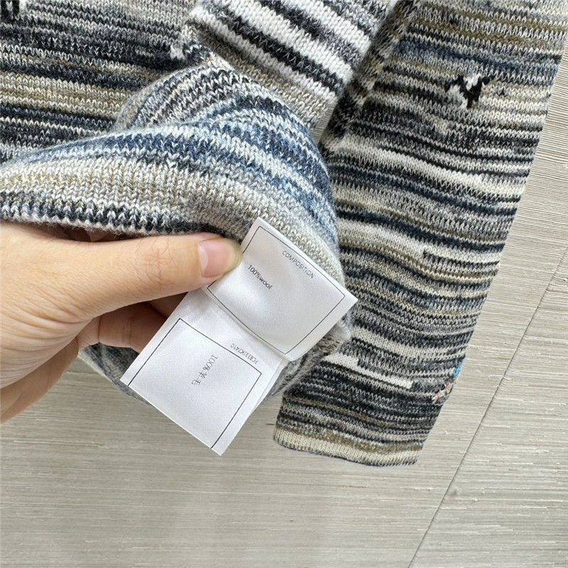 Ch**el desert intarsia cashmere sweater