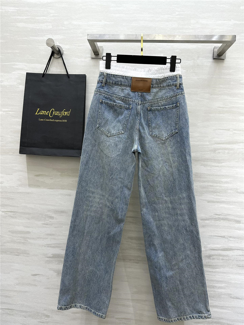 A1exa*der wang fake two piece trousers