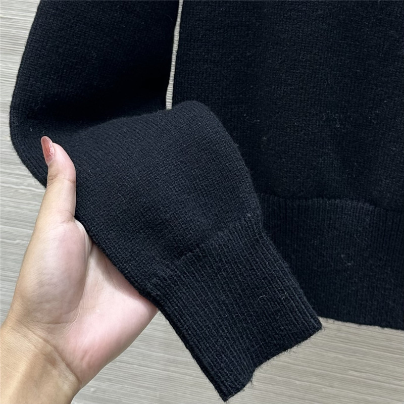 D10ralps star hooded sweater black