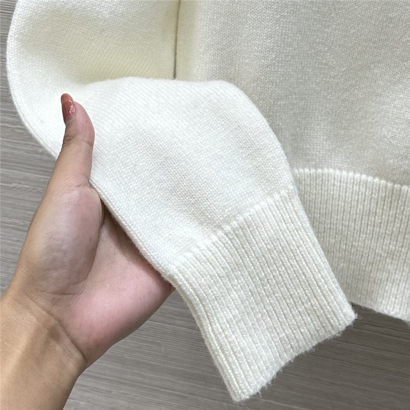 D10ralps star hooded sweater white