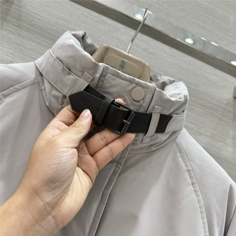 BC cotton canvas down jacket