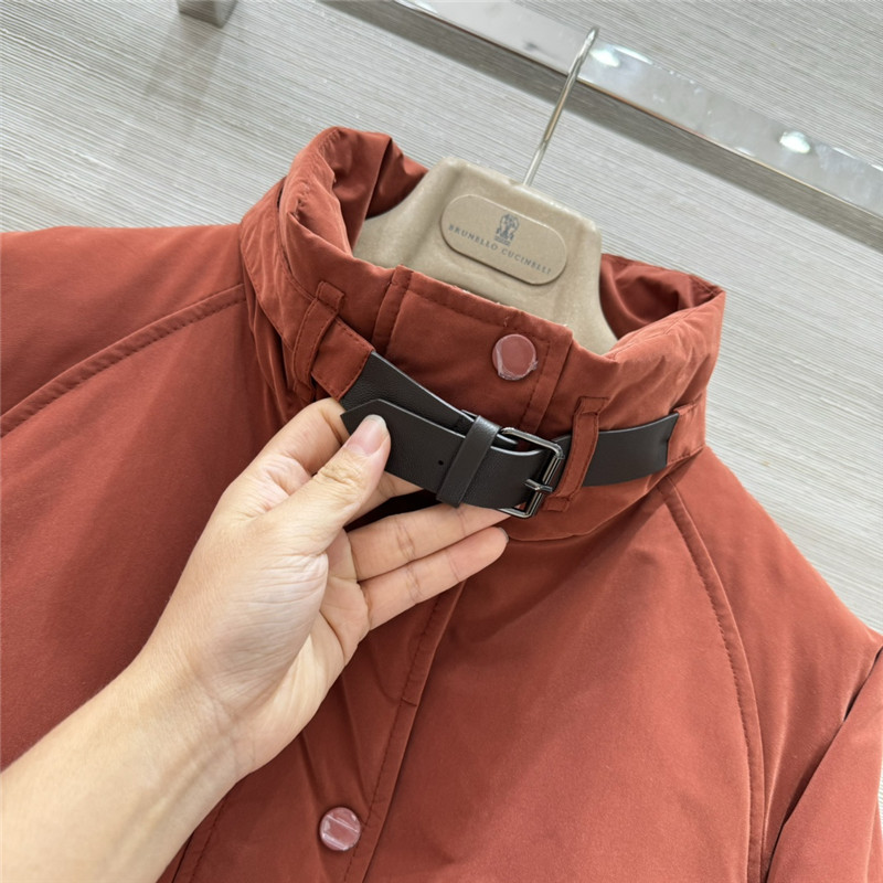 BC cotton canvas down jacket