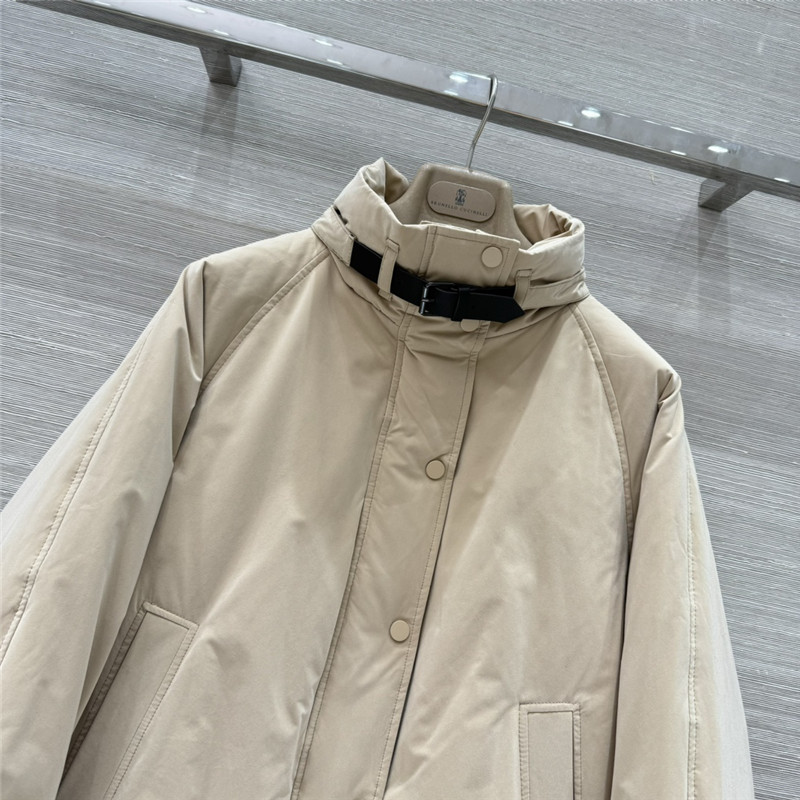 BC cotton canvas down jacket