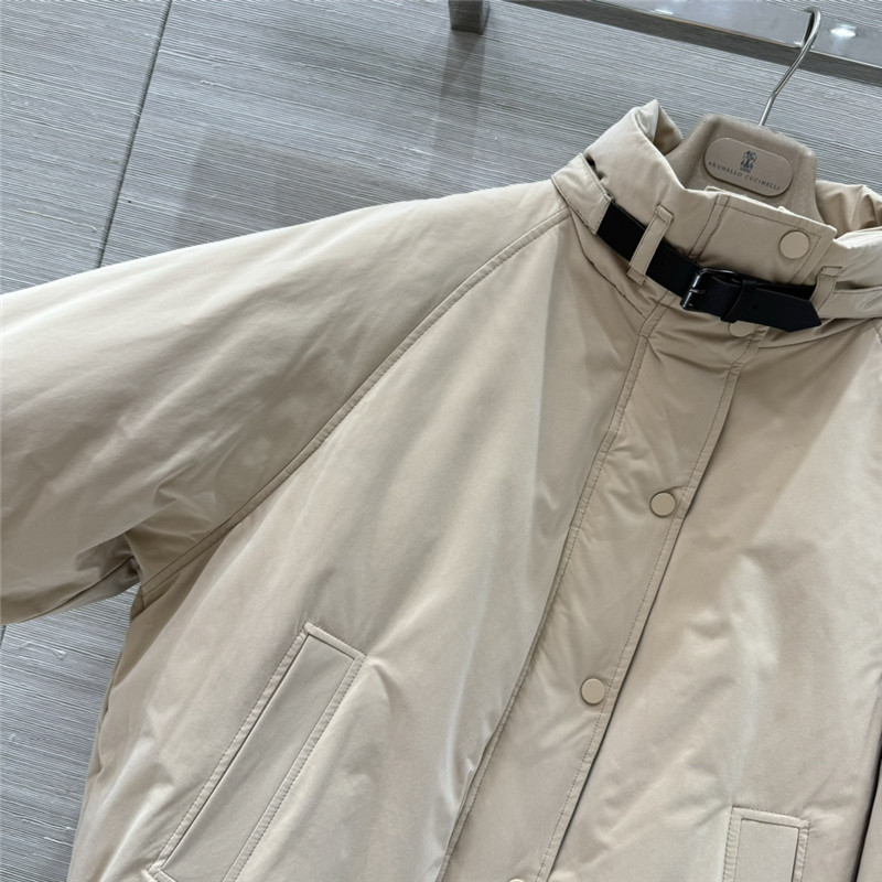 BC cotton canvas down jacket