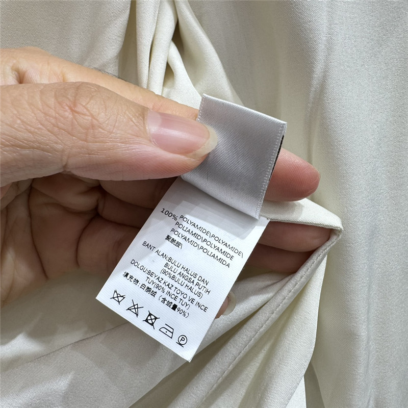 BC cotton canvas down jacket