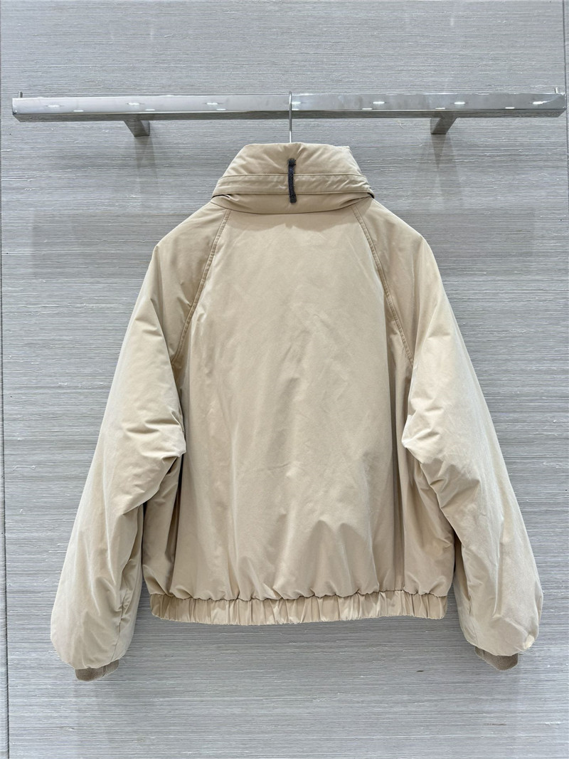 BC cotton canvas down jacket