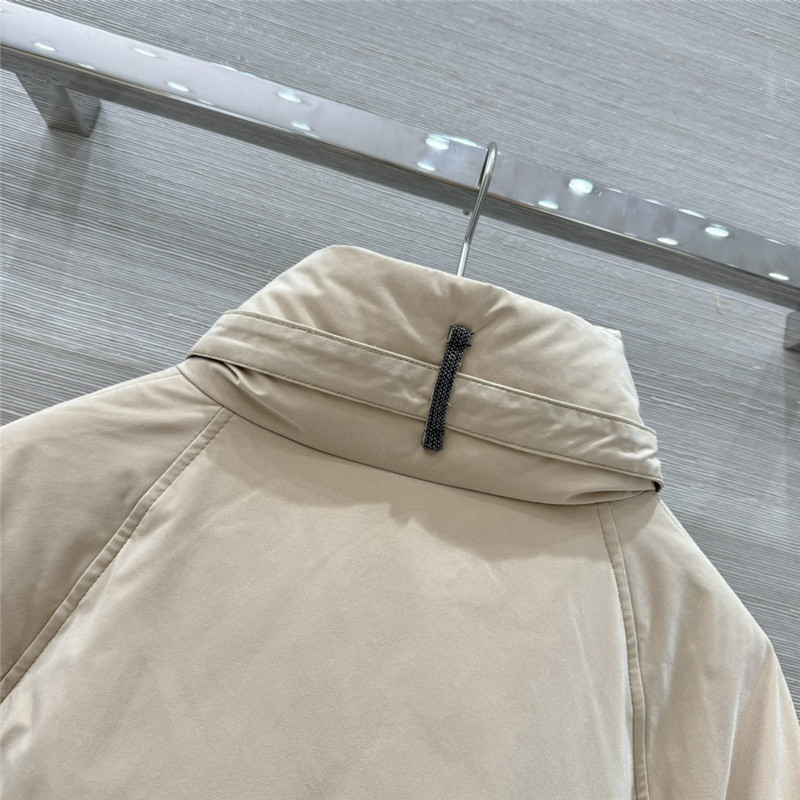 BC cotton canvas down jacket