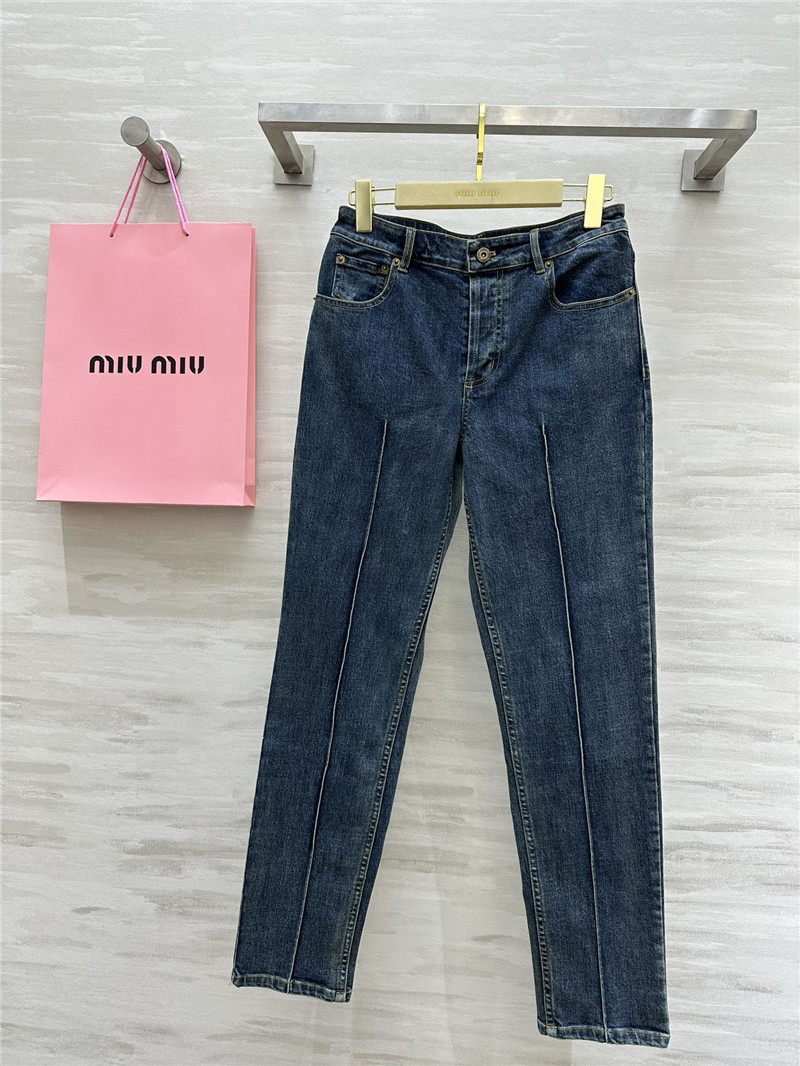 M1um1u low-rise skinny jeans