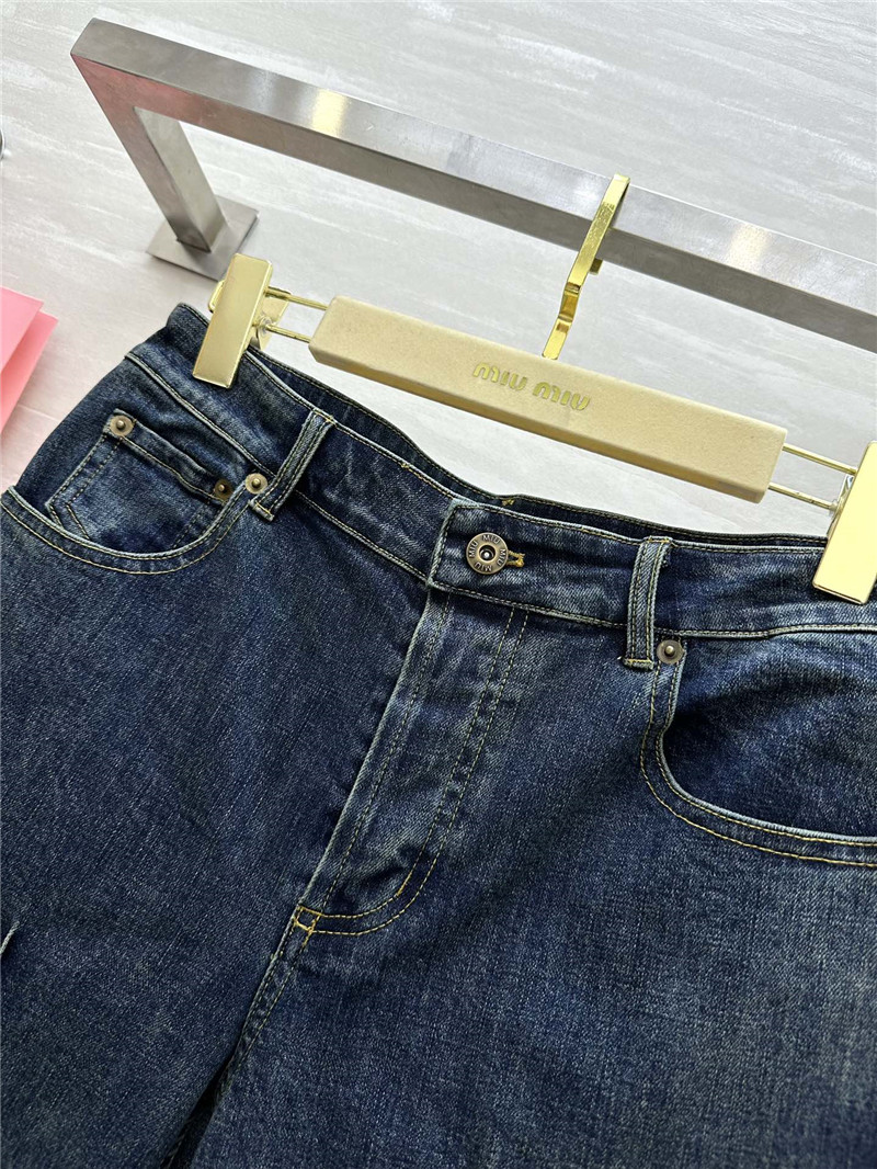 M1um1u low-rise skinny jeans